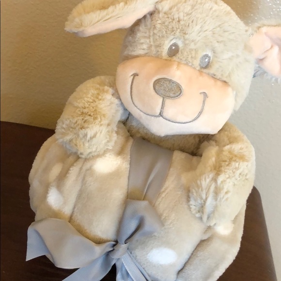 GIFT SET STUFFED ANIMAL AND BLANKET - Picture 5 of 7